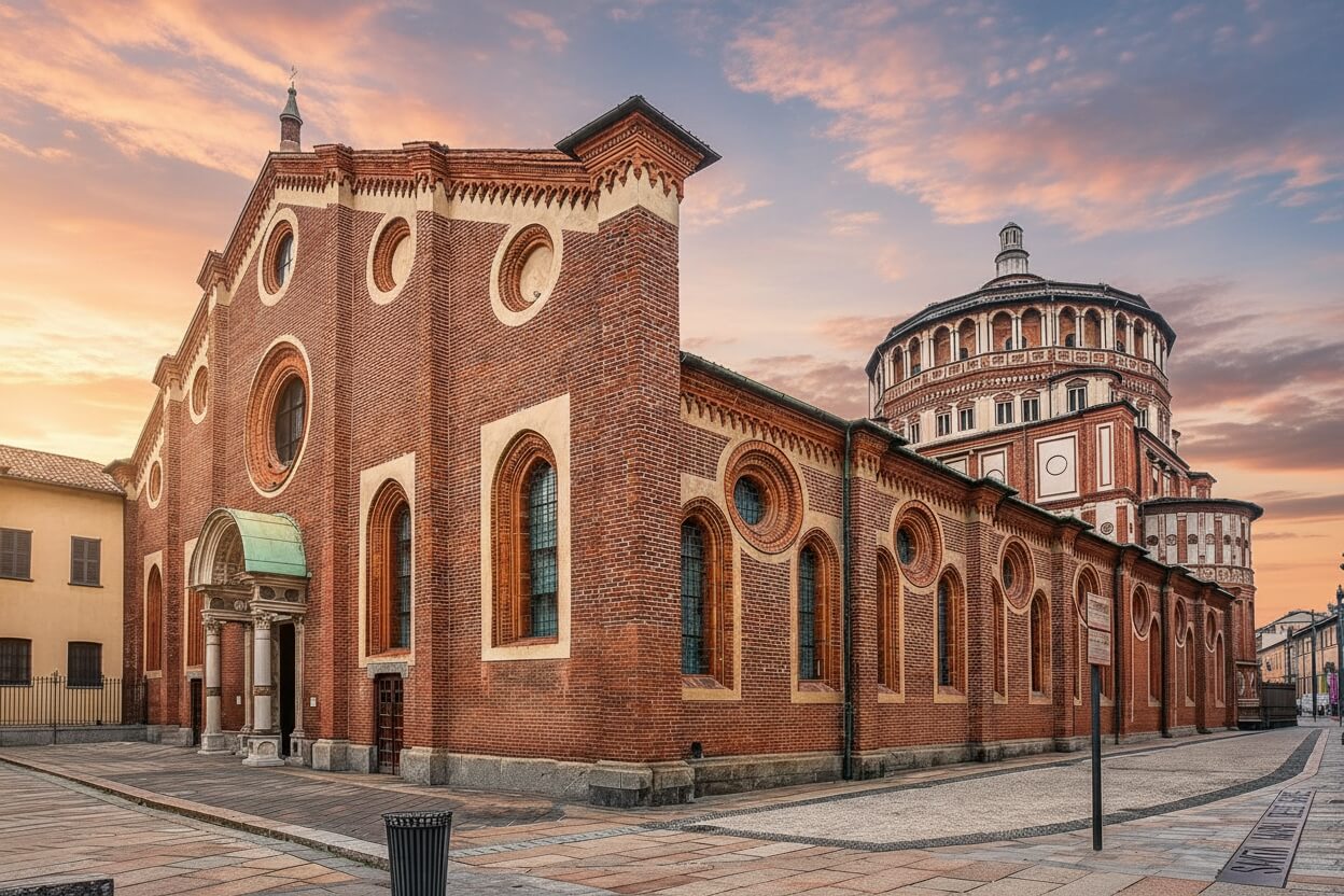 Refektarz Santa Maria delle Grazie, w którym namalowano Ostatnią Wieczerzę
